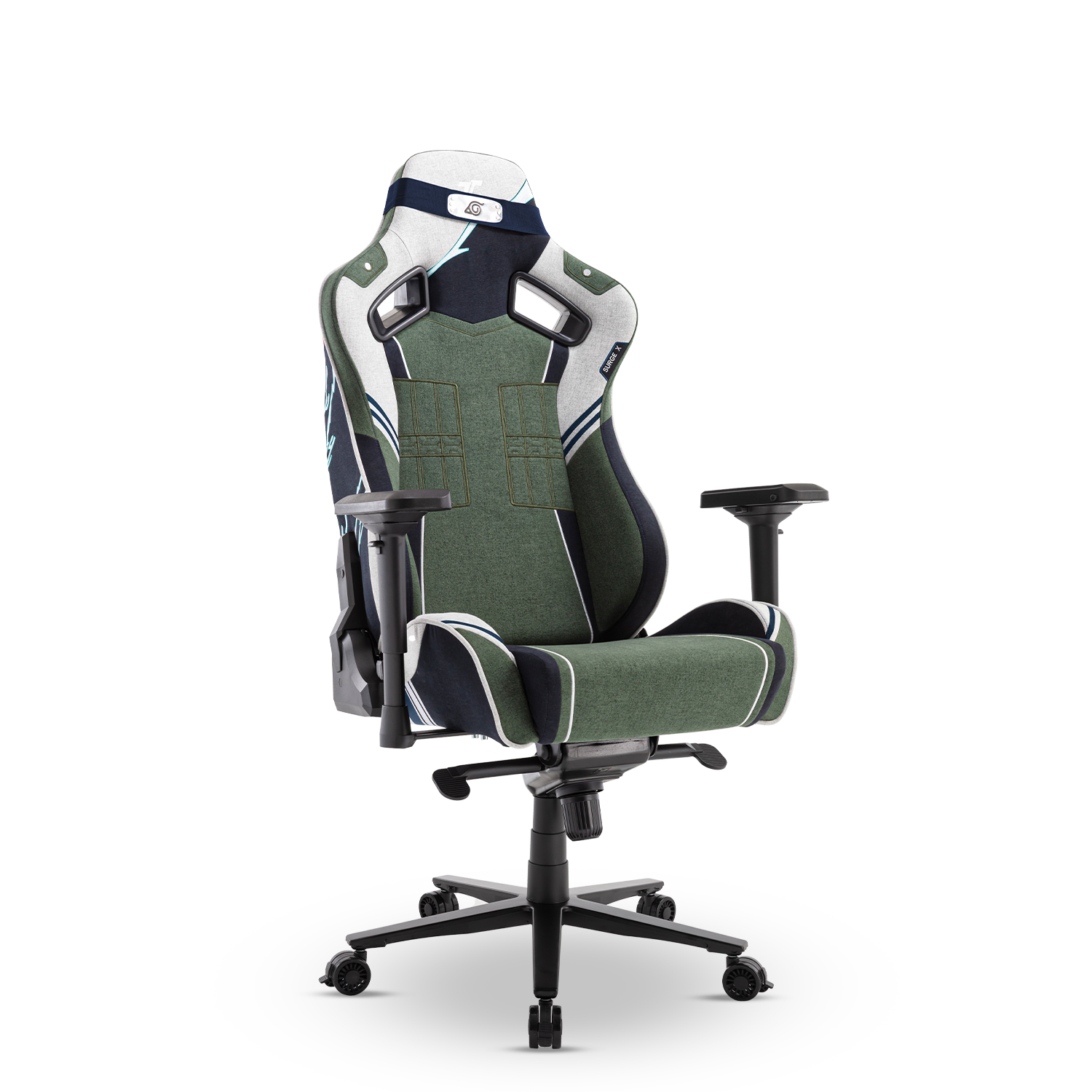 360° view of TTRacing Surge X Air Threads Fabric Gaming Chair - Kakashi Edition - angle 2