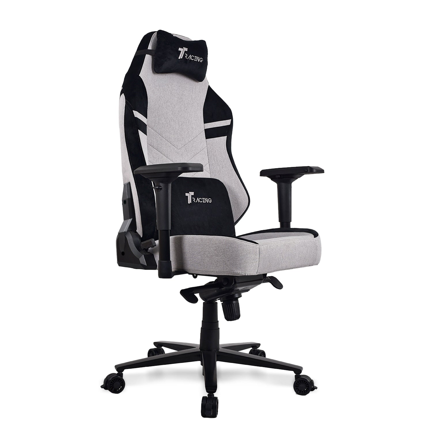 360ยฐ view of TTRacing Maxx Air Threads Fabric Gaming Chair - angle 3