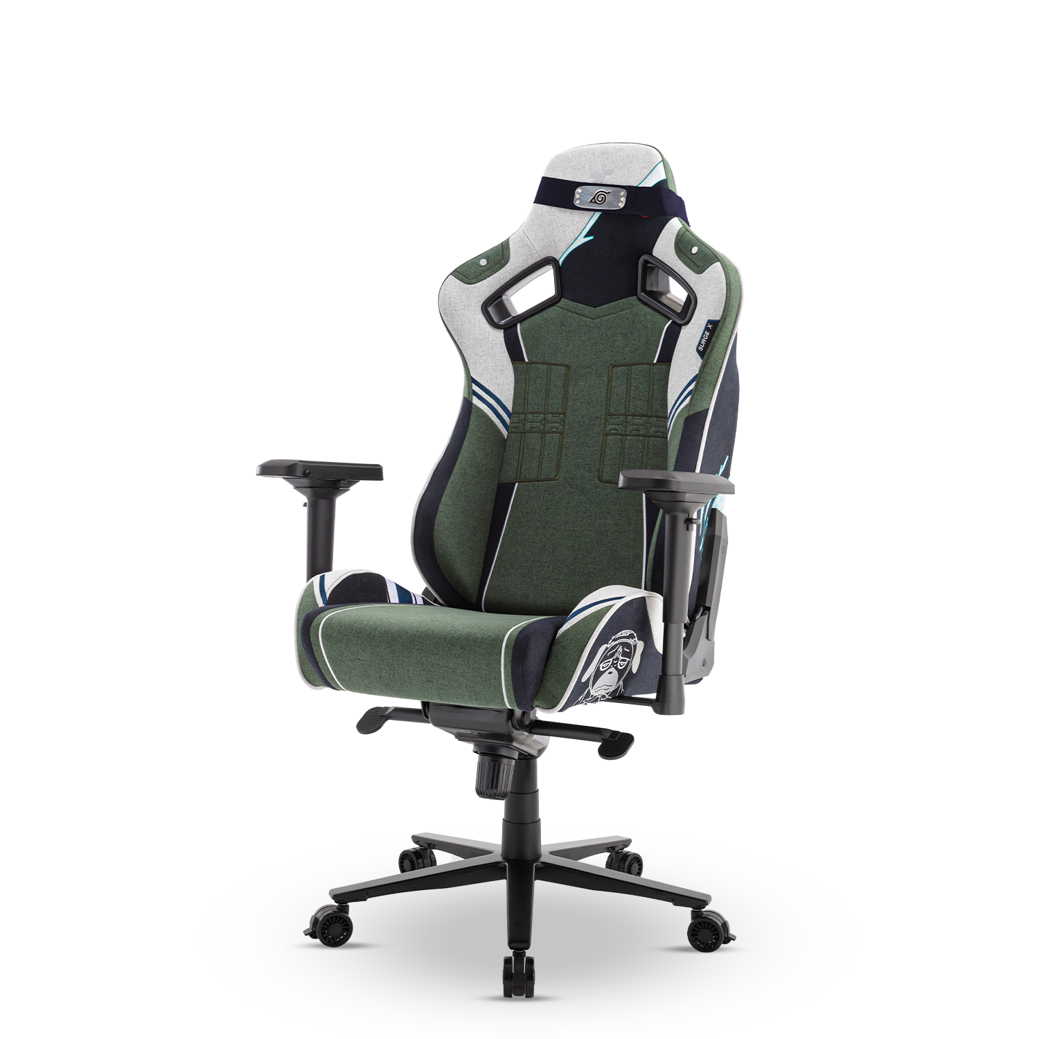 360° view of TTRacing Surge X Air Threads Fabric Gaming Chair - Kakashi Edition - angle 9
