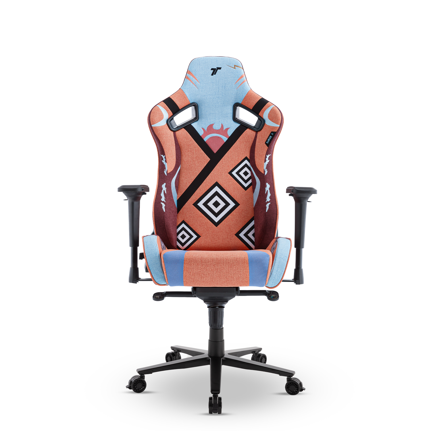 360ยฐ view of TTRacing Surge X Air Threads Fabric Gaming Chair - Jinbe Edition - angle 1