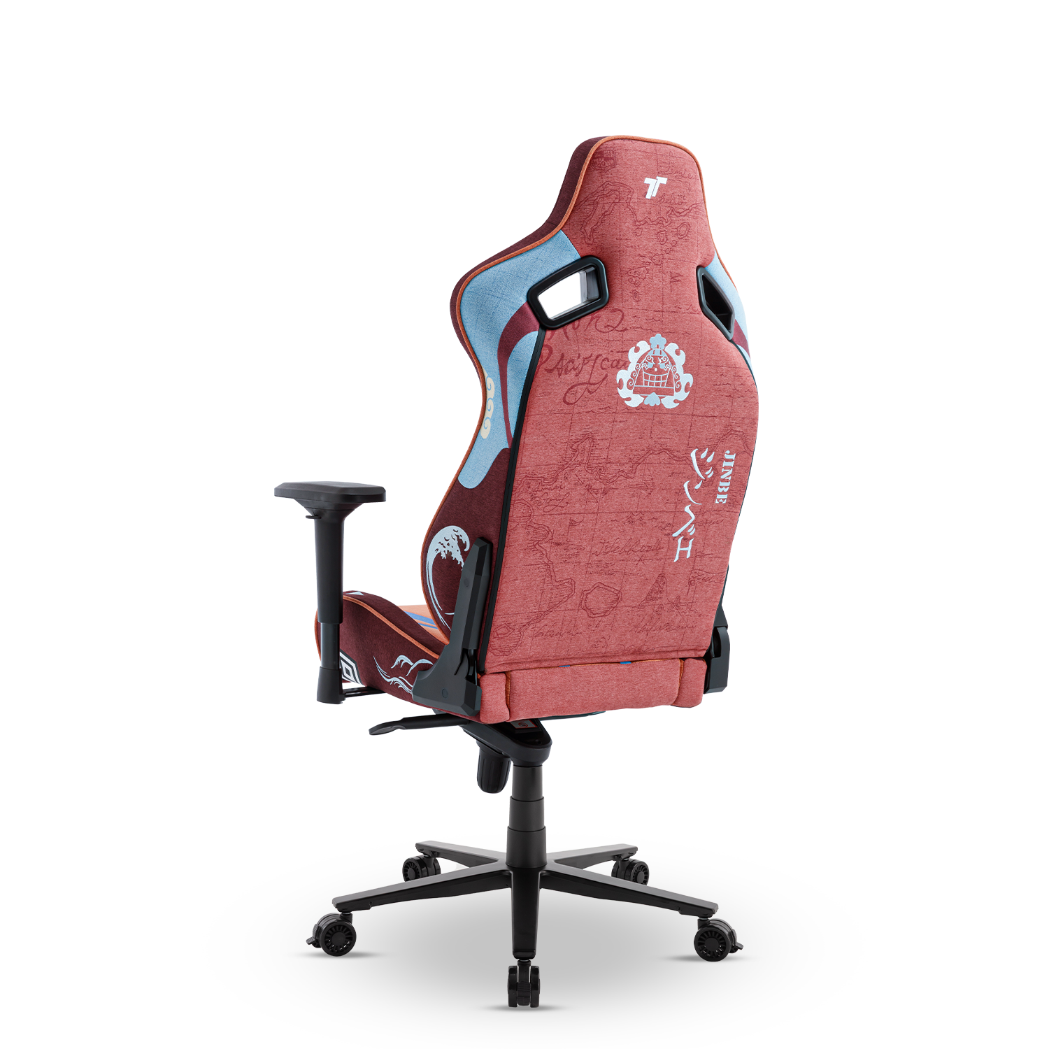 360ยฐ view of TTRacing Surge X Air Threads Fabric Gaming Chair - Jinbe Edition - angle 7