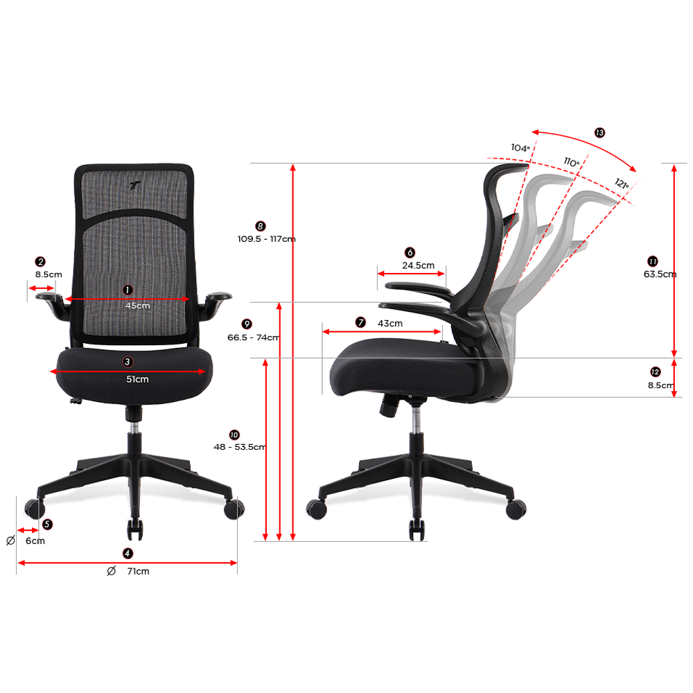 TT AIRFLEX Ergochair