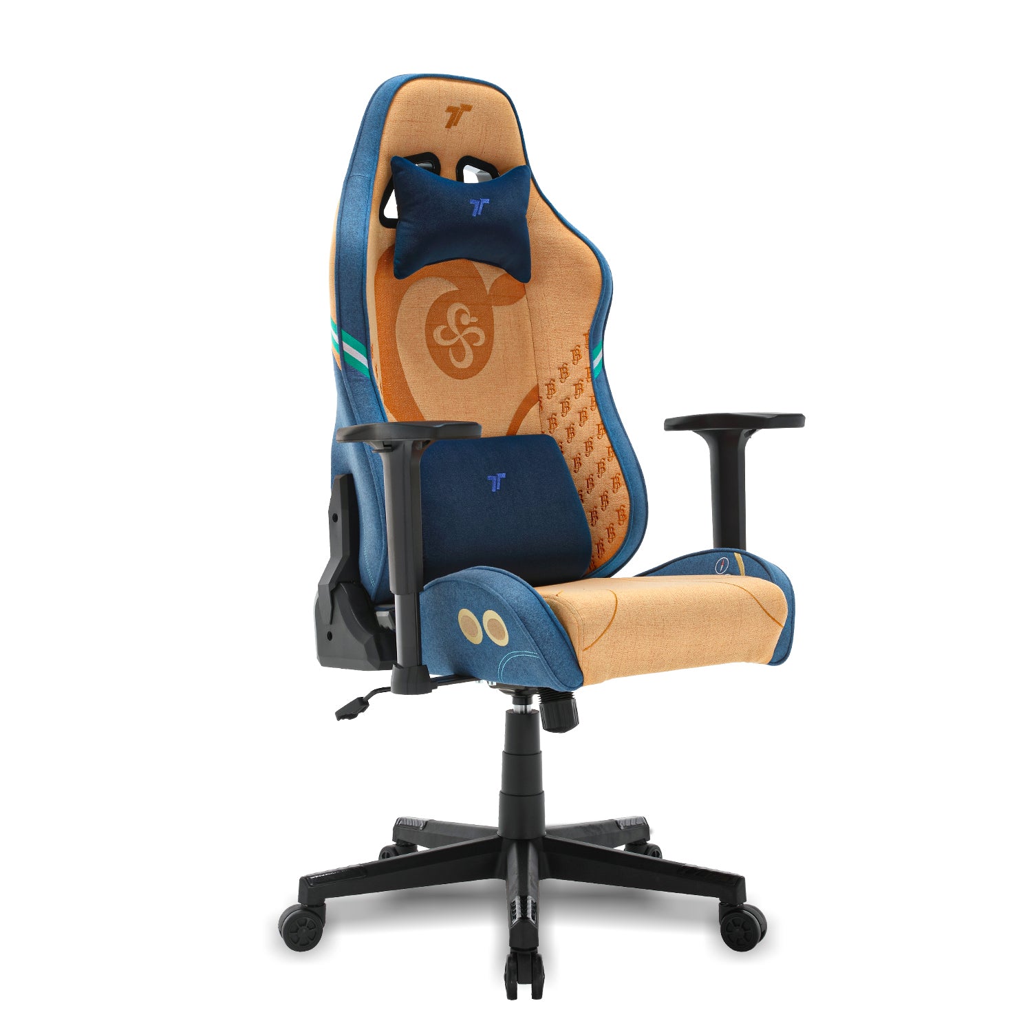360ยฐ view of TTRacing Swift X 2020 Air Threads Fabric Gaming Chair - Nami Edition - angle 3
