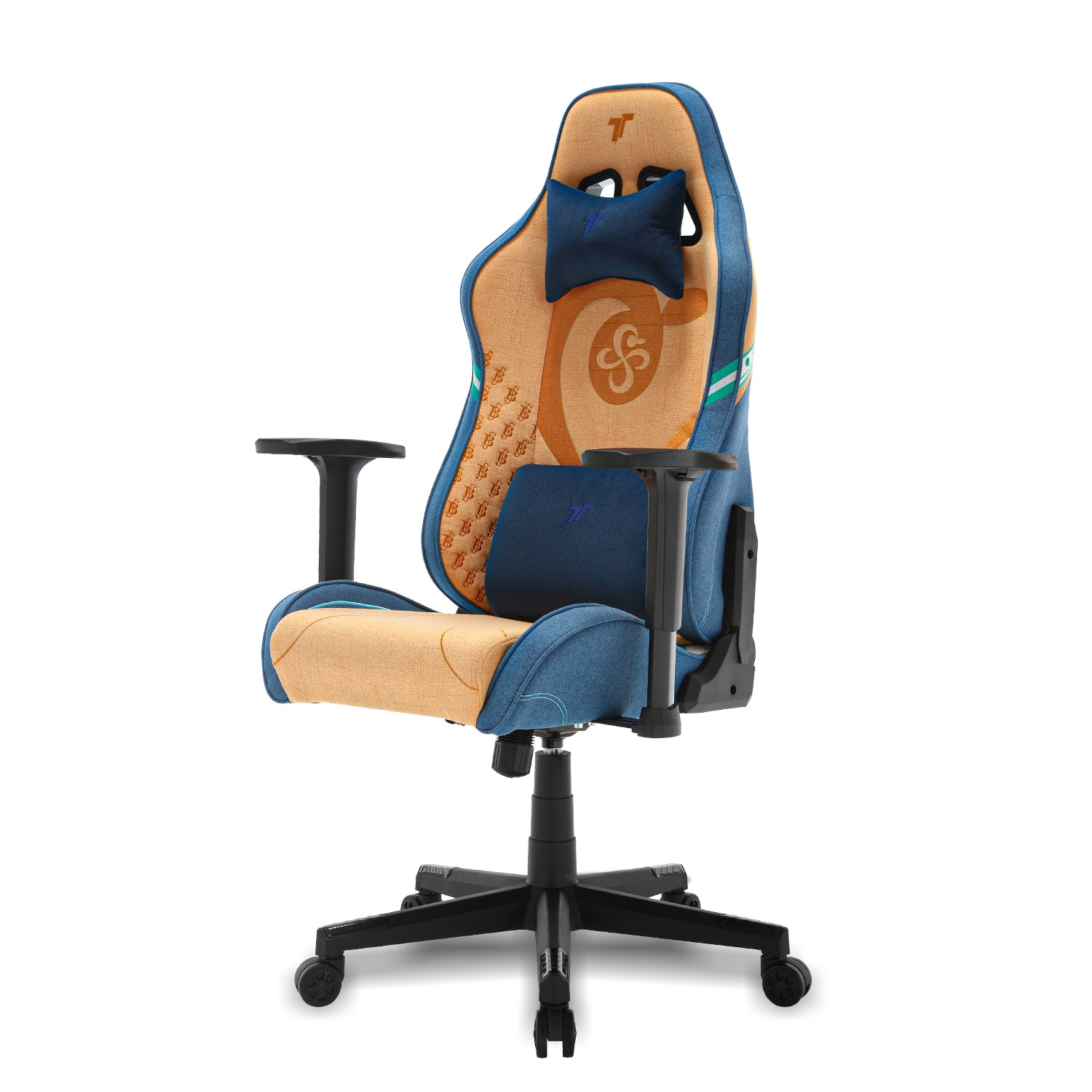 360ยฐ view of TTRacing Swift X 2020 Air Threads Fabric Gaming Chair - Nami Edition - angle 9
