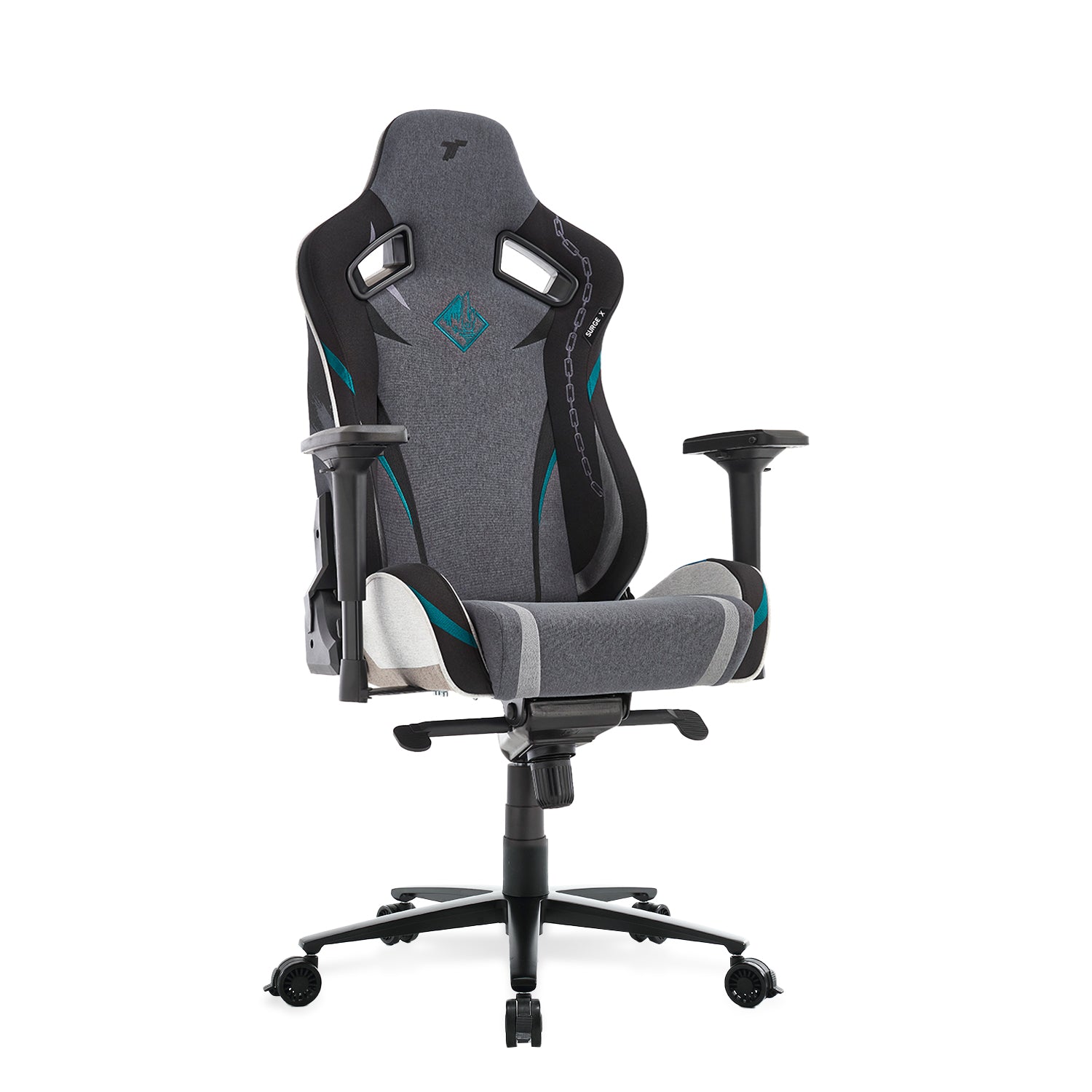 360ยฐ view of TTRacing Surge X Air Threads Fabric Gaming Chair - Toji Edition - angle 2