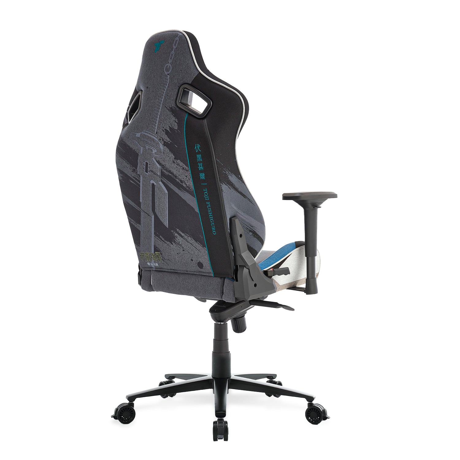 360ยฐ view of TTRacing Surge X Air Threads Fabric Gaming Chair - Toji Edition - angle 5
