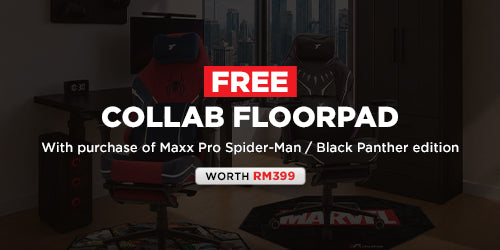 MAXX PRO Spider-Man / Black Panther Gaming Chair + Floorpad