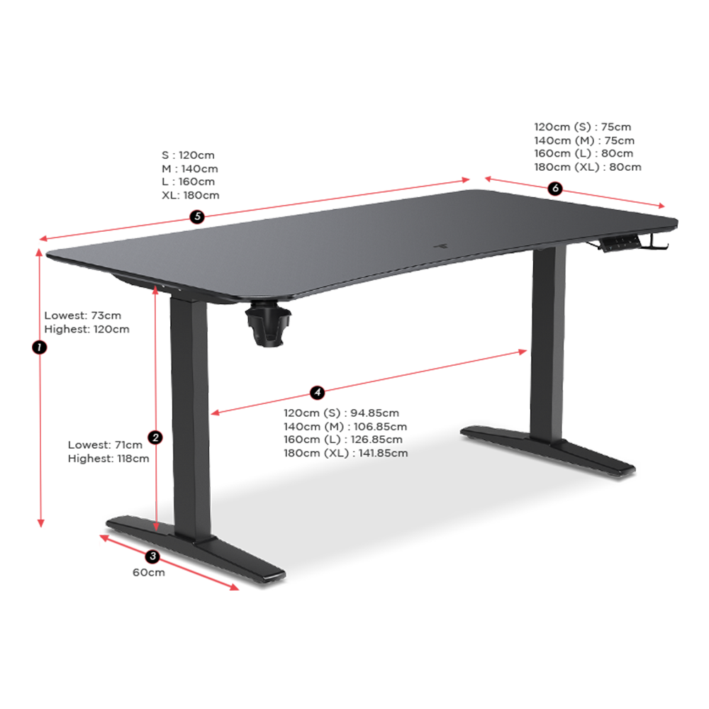 TTRacing Titus X Smart Desk