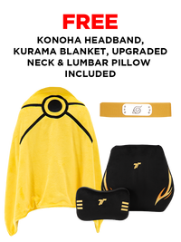 TTRacing Maxx Pro Gaming Chair - Naruto Kurama Link Mode Edition