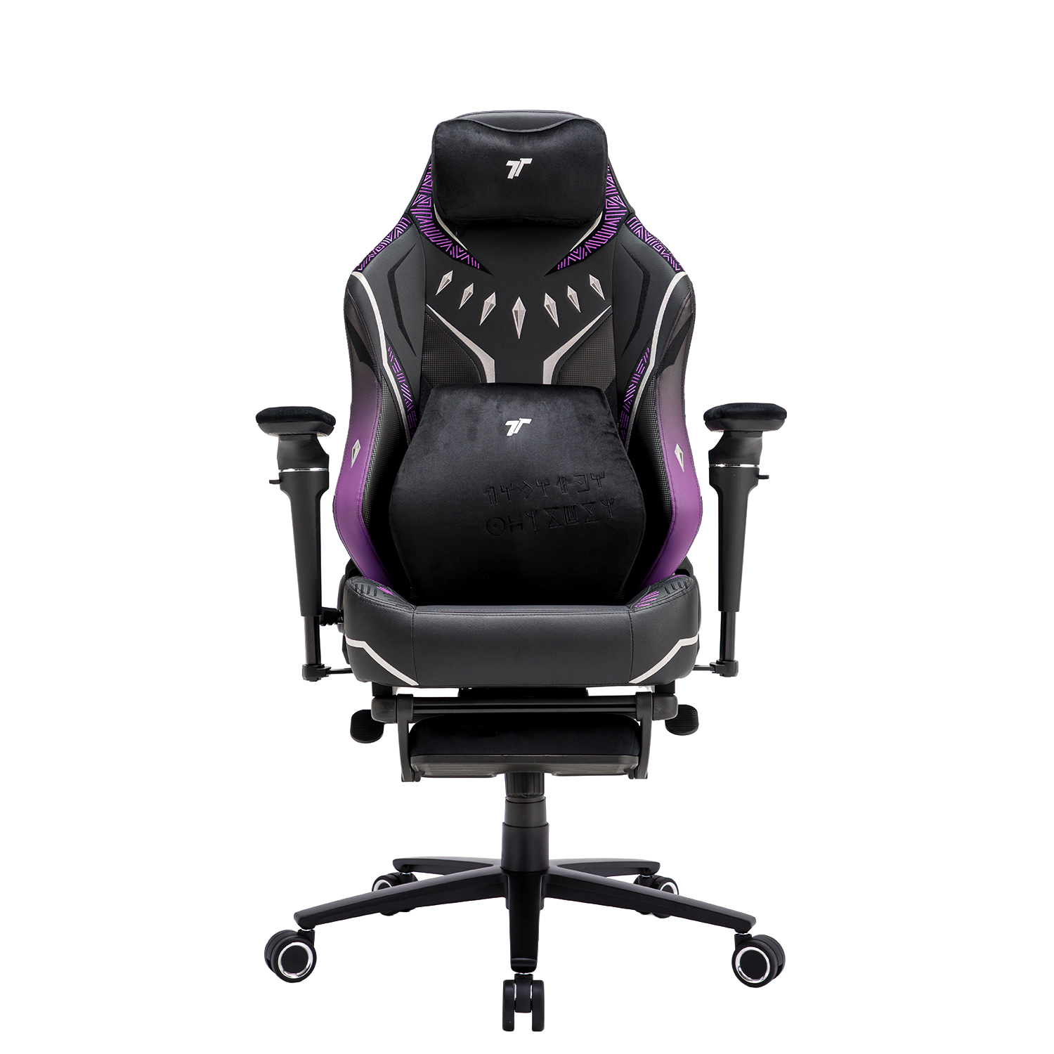 360° view of TTRacing Maxx Pro Gaming Chair - Black Panther Edition - angle 1