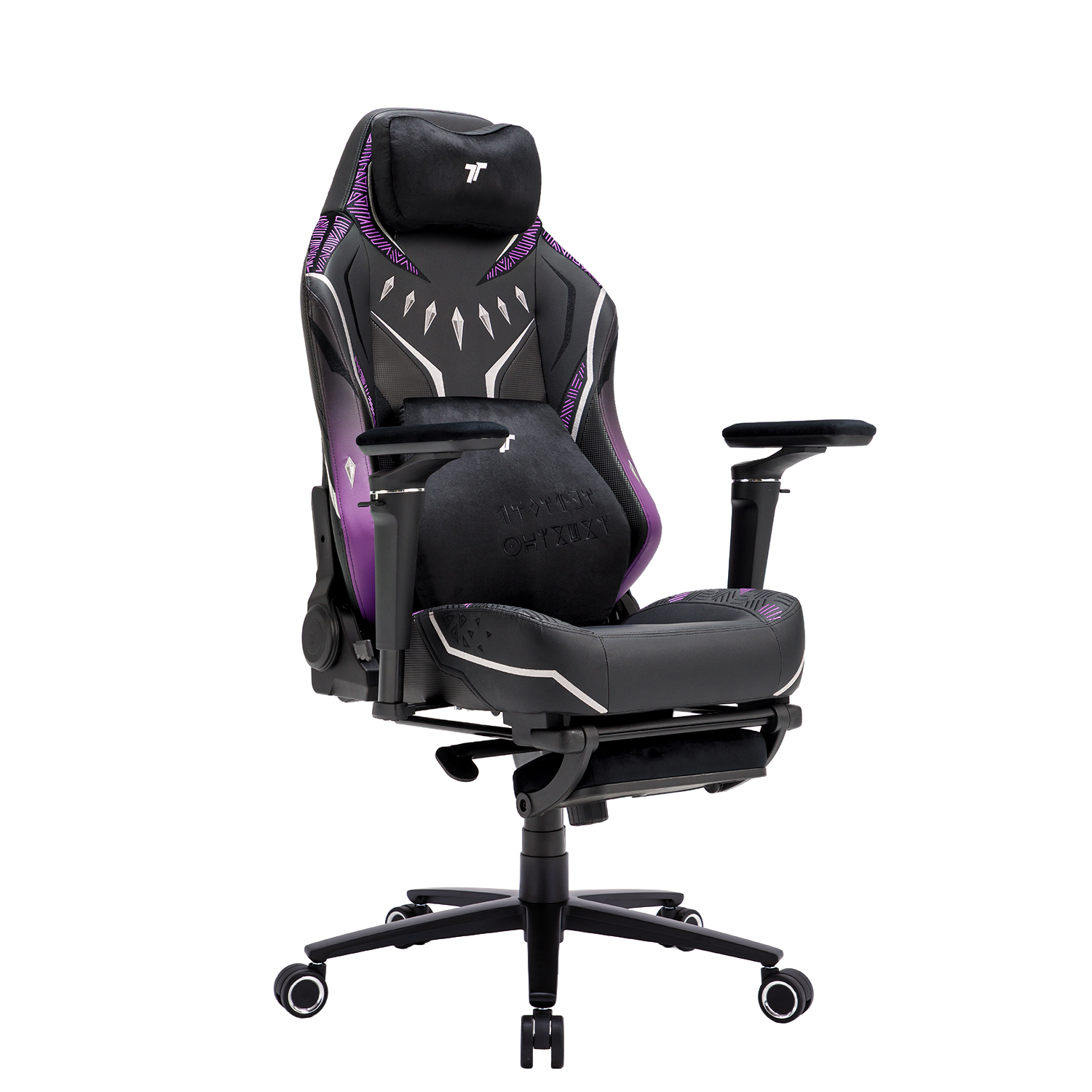 360° view of TTRacing Maxx Pro Gaming Chair - Black Panther Edition - angle 3
