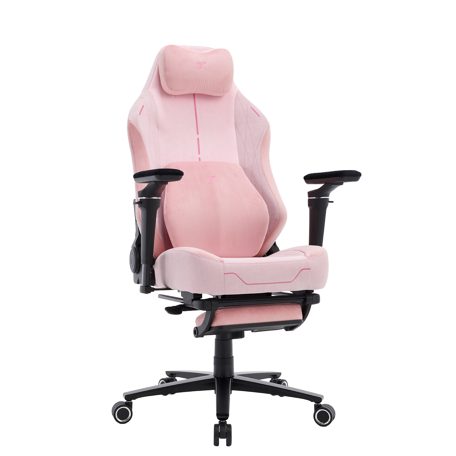 360° view of TTRacing Maxx Pro Air Threads Fabric Gaming Chair - angle 2