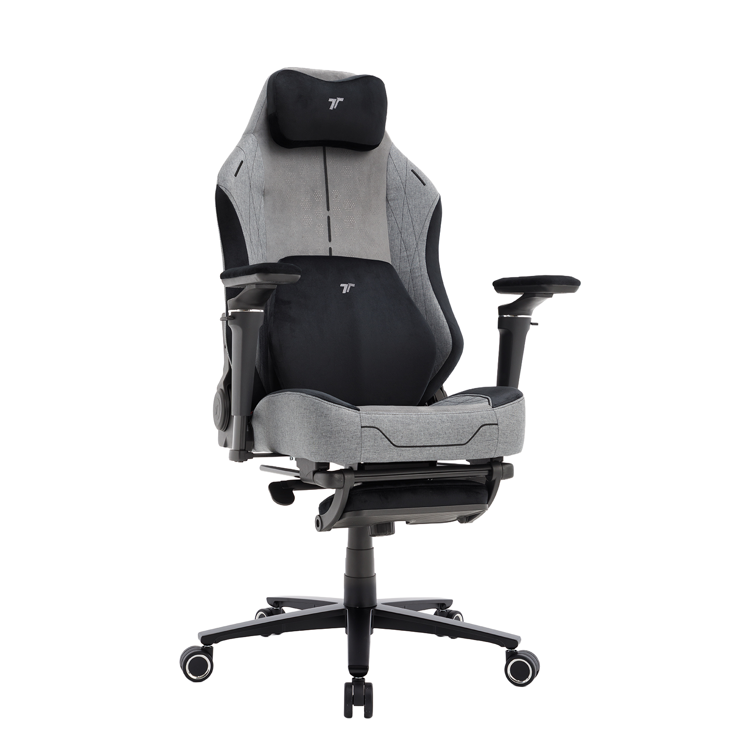 360° view of TTRacing Maxx Pro Air Threads Fabric Gaming Chair - angle 2
