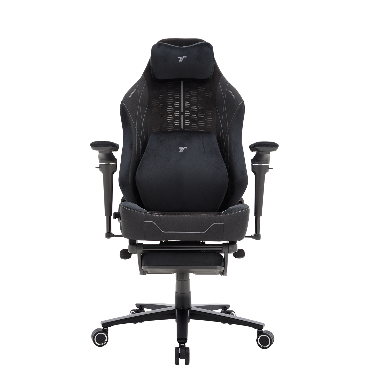 360° view of TTRacing Maxx Pro Air Threads Fabric Gaming Chair - angle 1