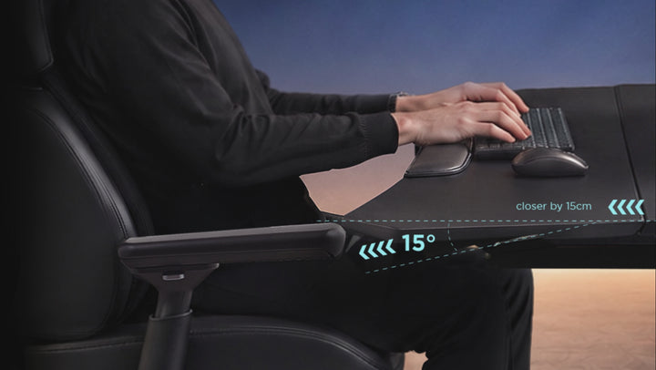 TTRacing TILVO Active Tech Desk – Onyx