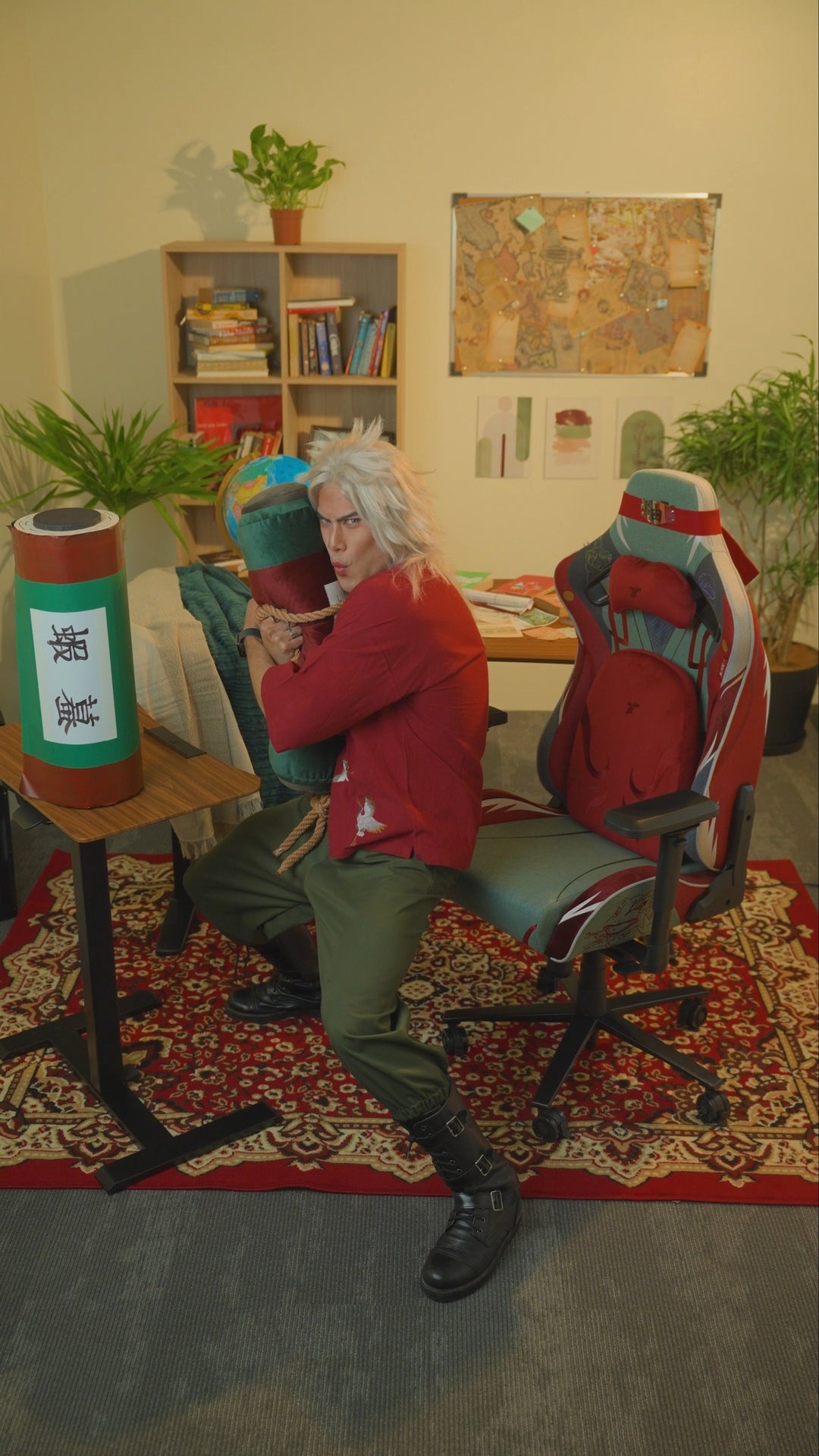 TTRacing Scroll Pillow - Jiraiya Edition