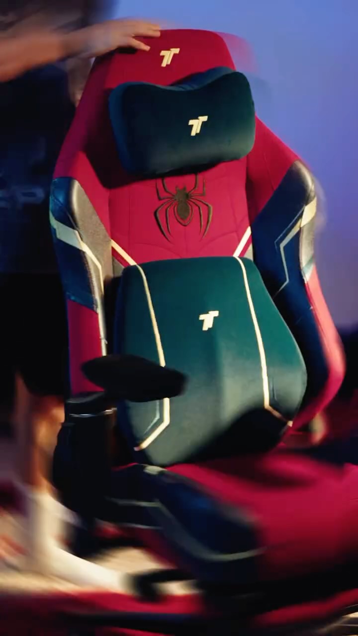 TTRacing Maxx Pro Gaming Chair - Spider-Man Edition