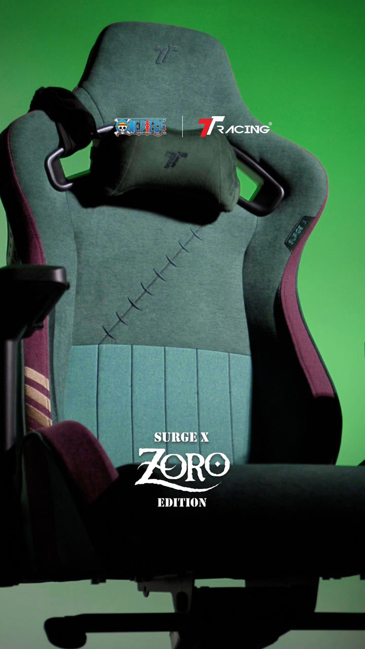 TTRacing Surge X Air Threads Fabric Gaming Chair - Zoro Edition