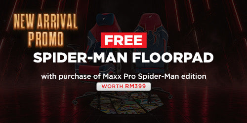 MAXX PRO Spider-Man Gaming Chair + Floorpad