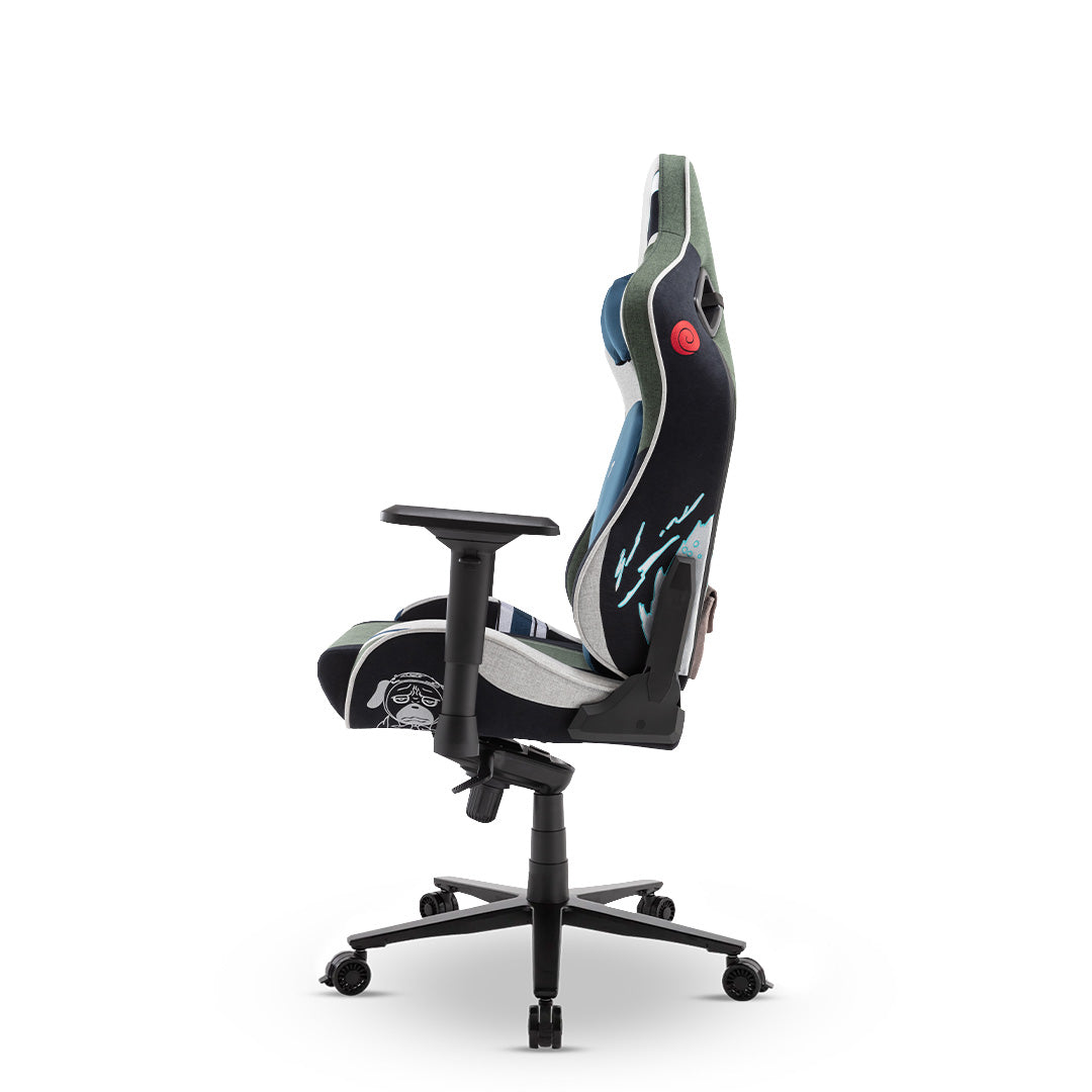 360° view of TTRacing Surge X Air Threads Fabric Gaming Chair - Kakashi Edition - angle 8