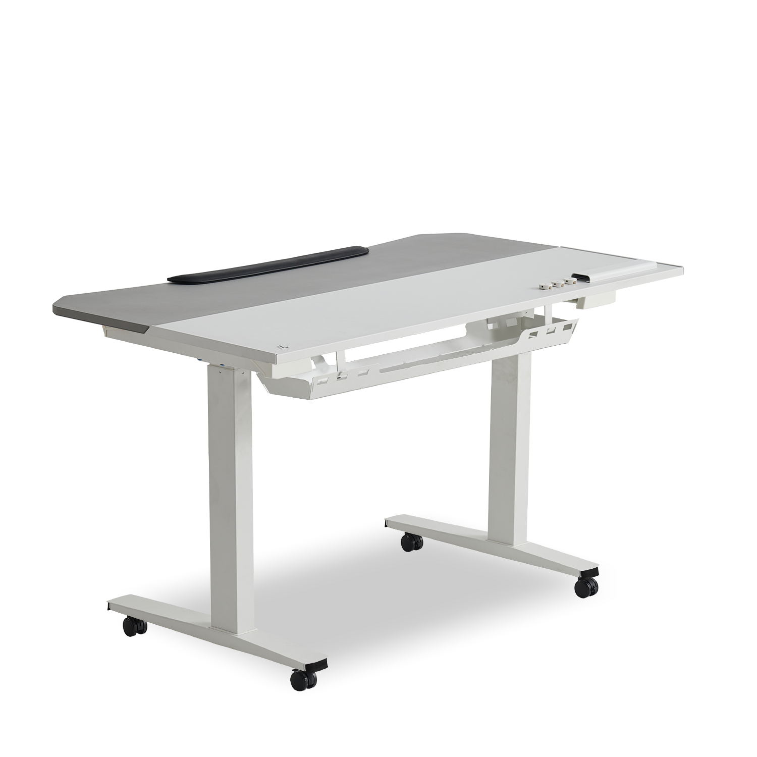 360° view of TTRacing TILVO Active Tech Desk – Howlite - angle 6