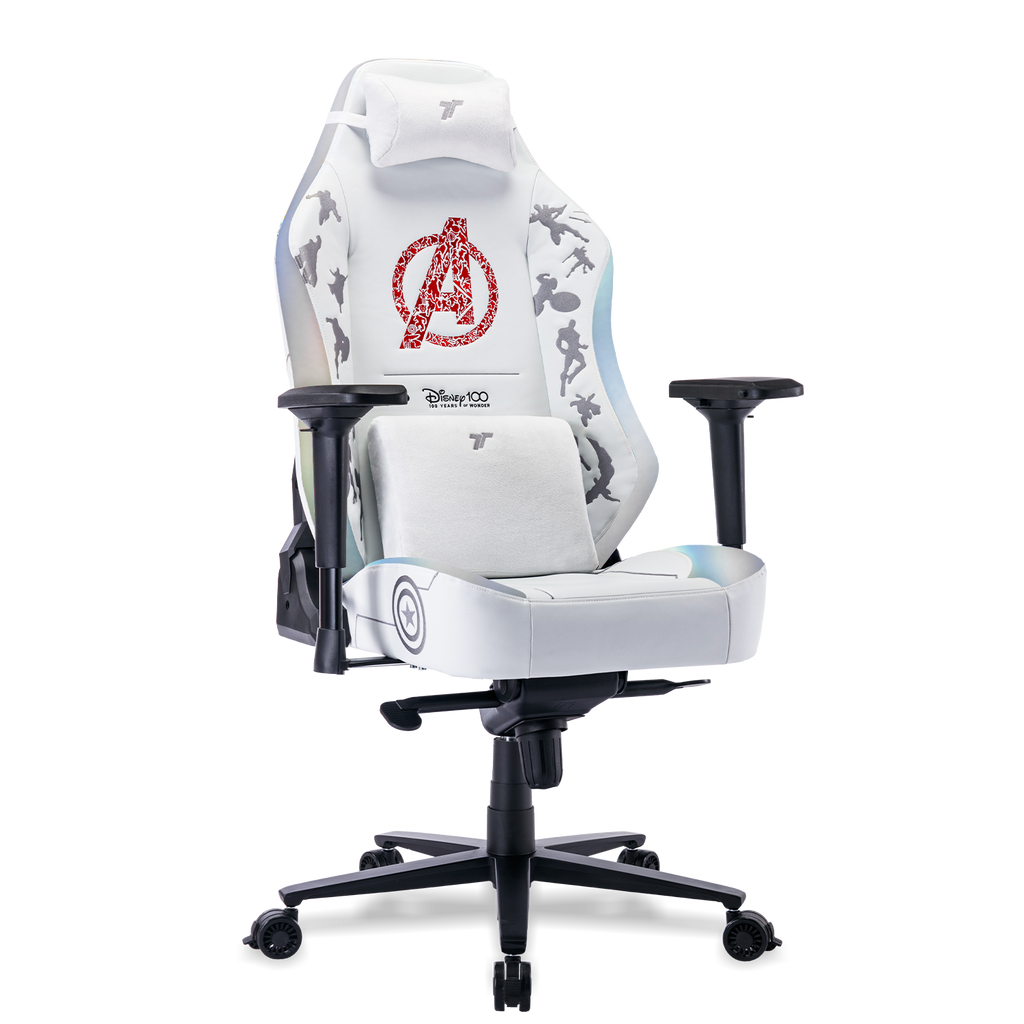 Gaming chair 2024 white and gold